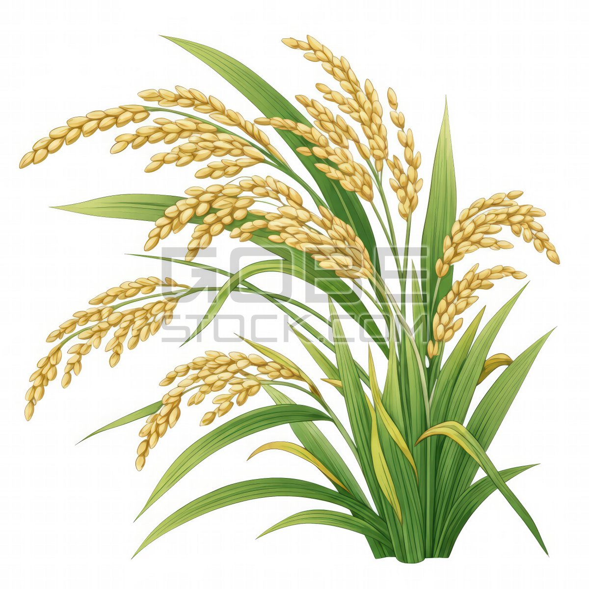 Rice tree, Rice plant | Gobestock